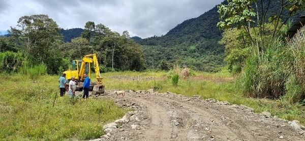 AFIRMADO DE VÍA EN EL SECTOR DE SAN FRANCISCO