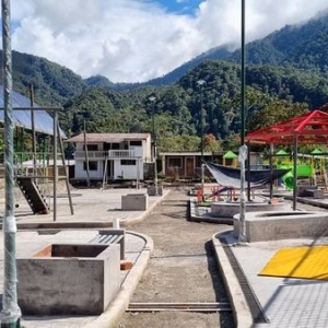 AVANCE DE LA CONSTRUCCIÓN DEL PARQUE RECREACIONAL DEL CASERÍO SAN FRANCISCO